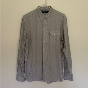 Ralph Lauren men’s button up shirt. Size L.
